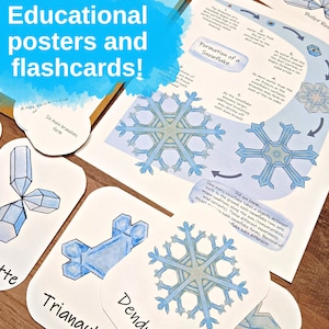 Geometry in the Snow: a winter math unit study 3D shapes, volume, symmetry, and snowflakes lesson plan zdjęcie 7