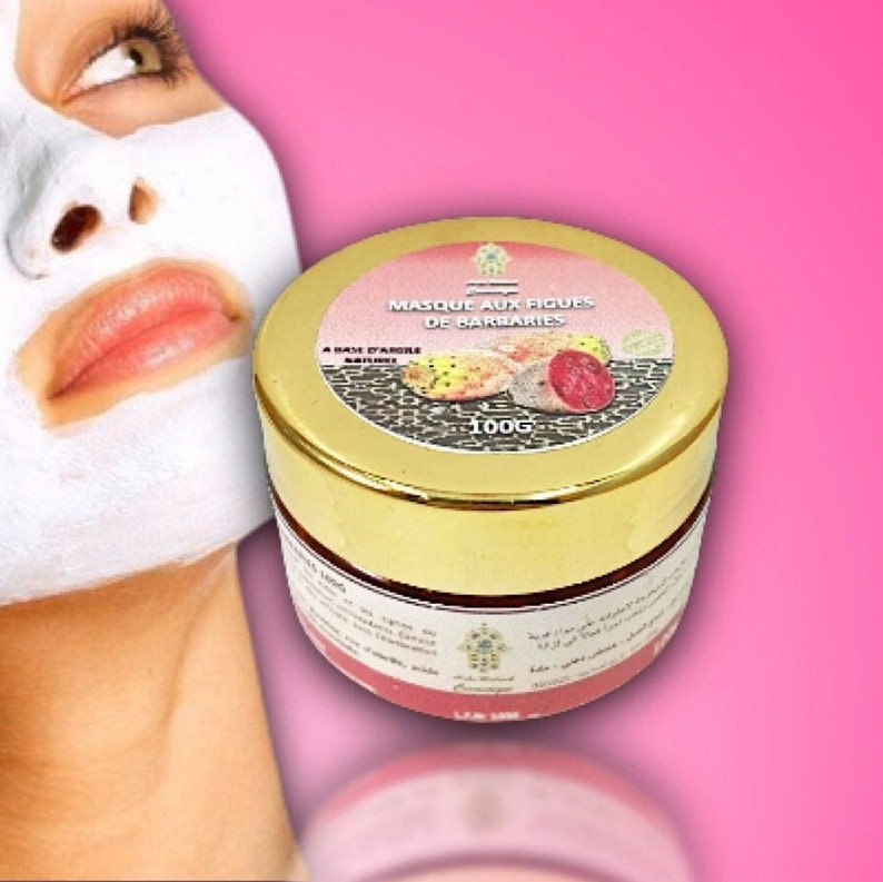 Prickly pear mask 100g Anti-oxidant lightens and image 1
