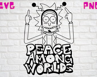 Free Free Rick Middle Finger Svg SVG PNG EPS DXF File