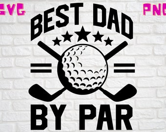 Golf Dad Svg Etsy