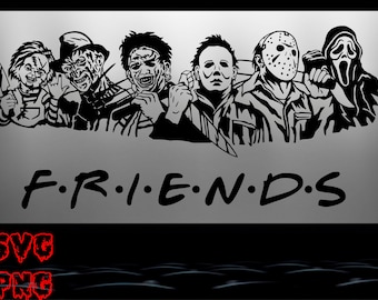 Free Free Friends Horror Svg Free 210 SVG PNG EPS DXF File