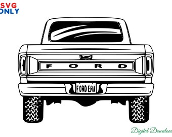 Free Free 195 Old Ford Truck Svg SVG PNG EPS DXF File