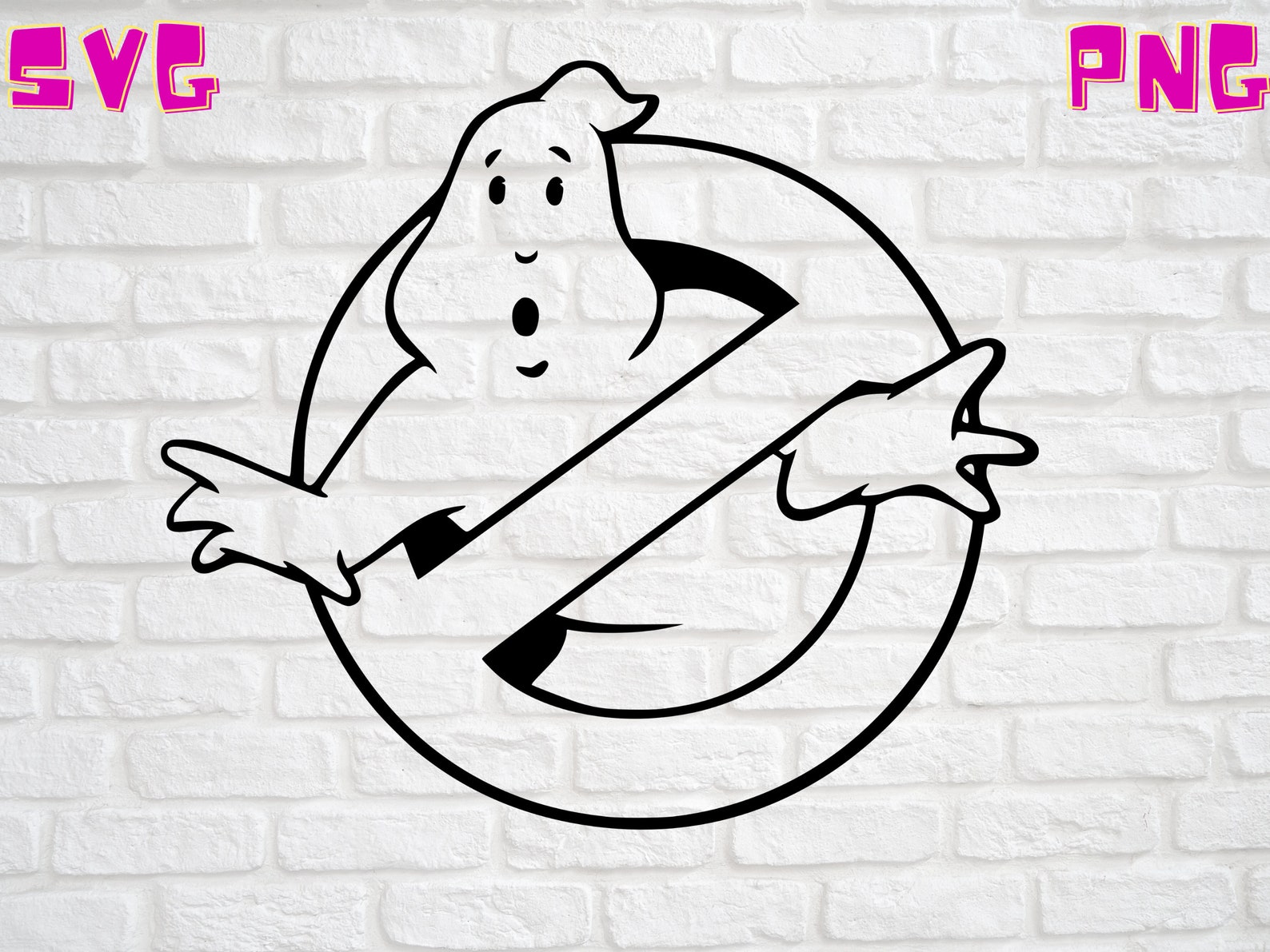 Ghostbusters Logo SVG Digital File Only SVG png Cricut Laser Etsy