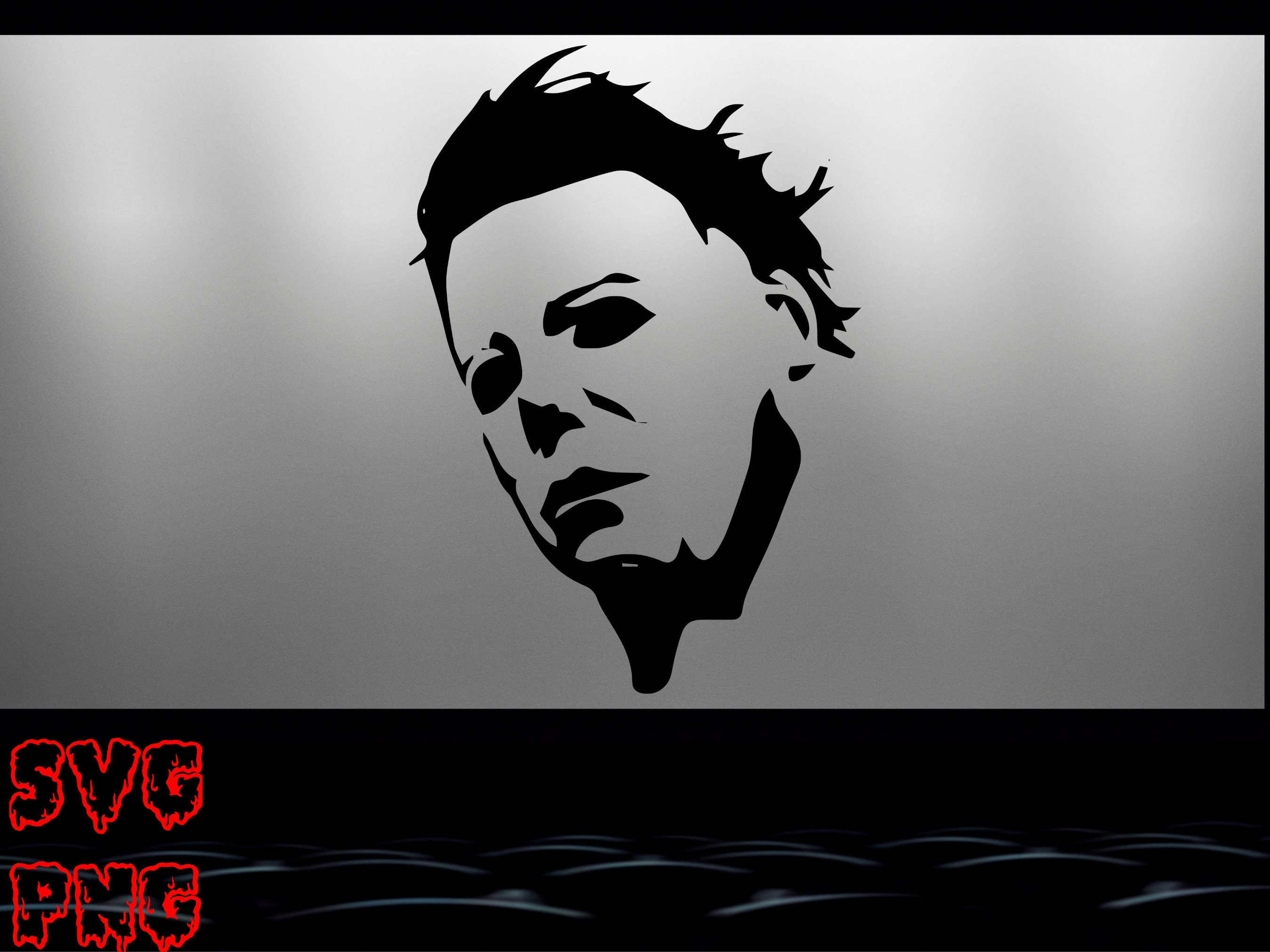 Michael Myers Half Face SVG
