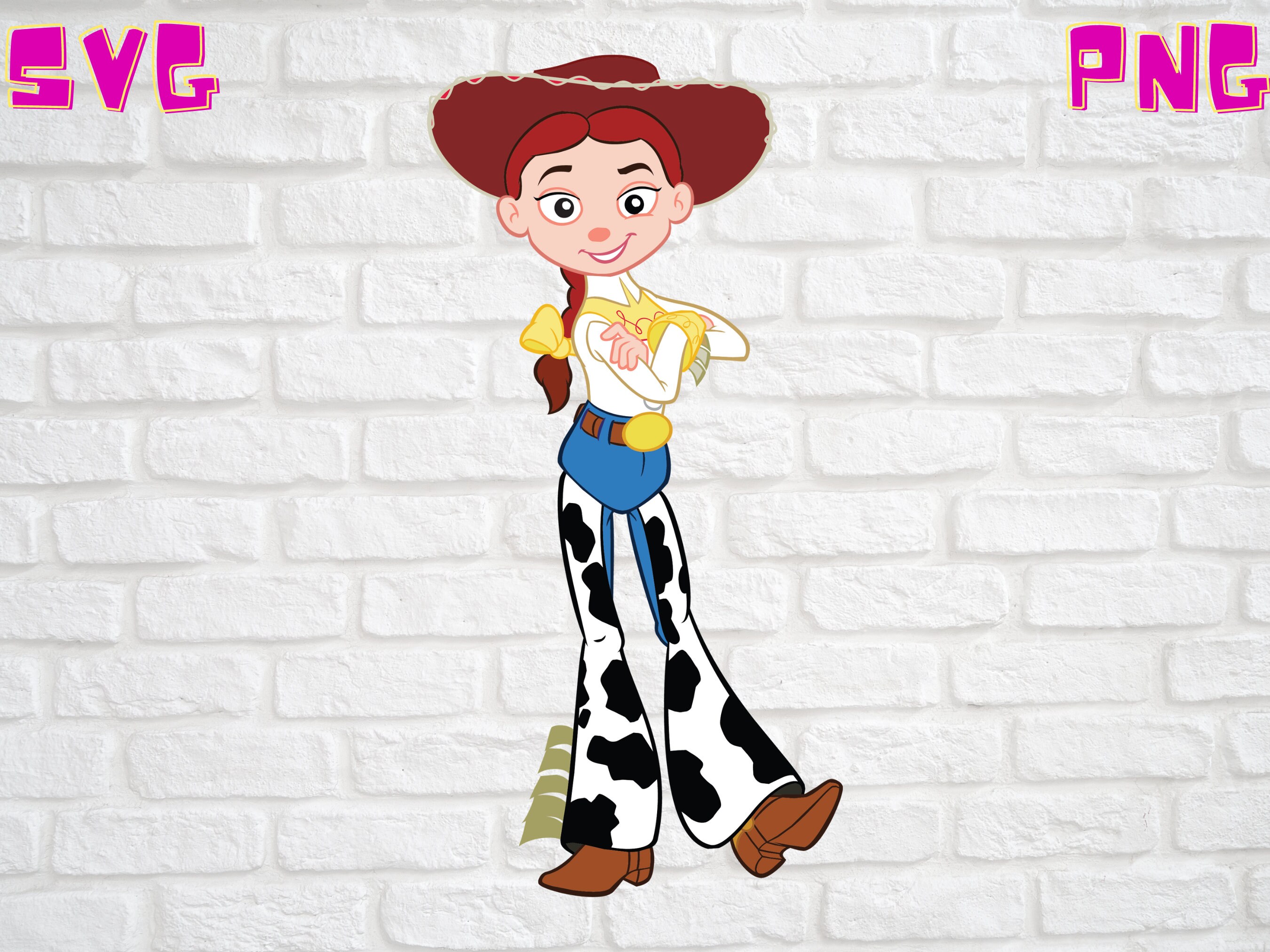 Jessie Toy Story Jessie SVG Digital File Only SVG png Cricut  Etsy