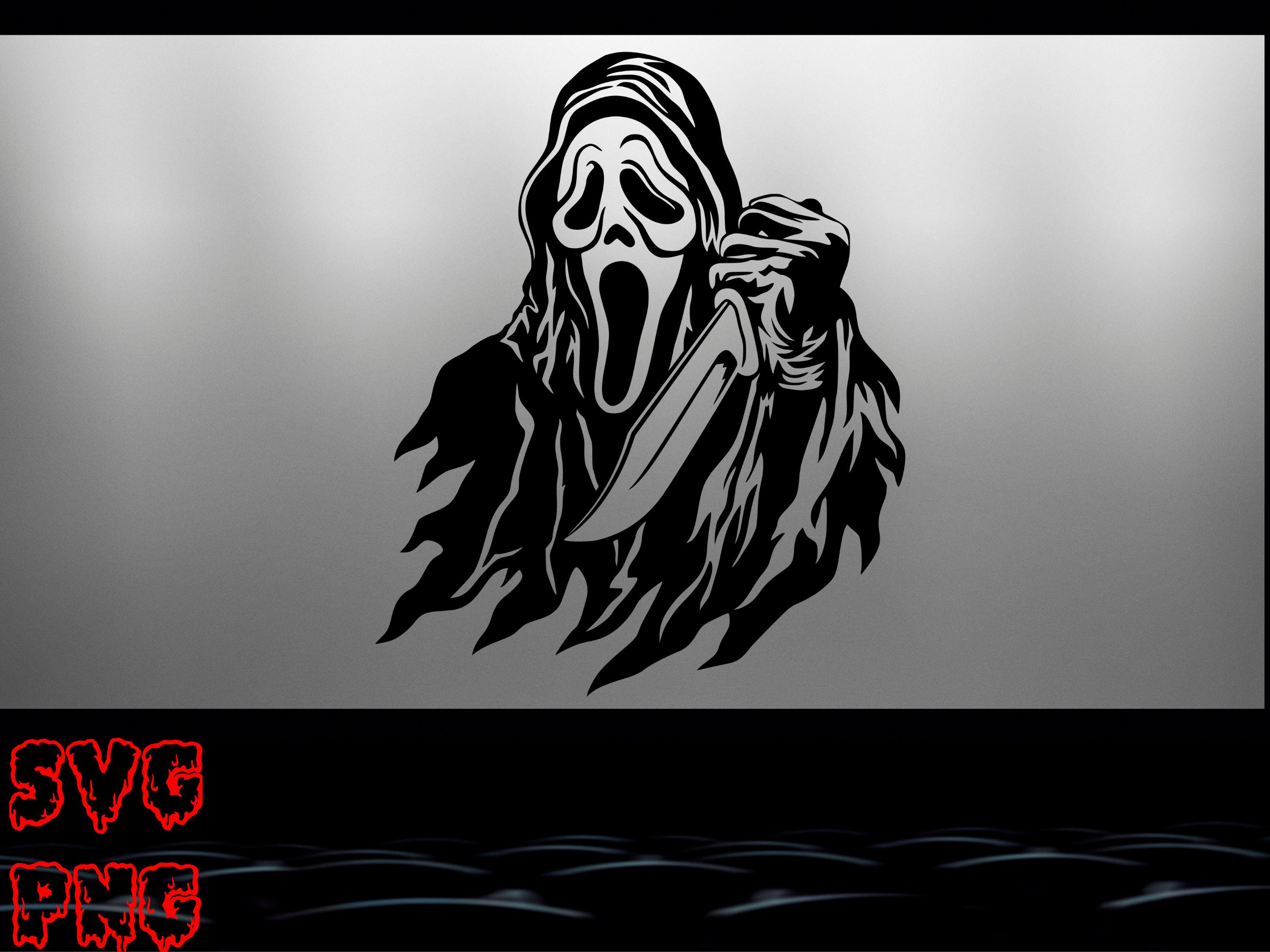 Scream Horror Movie Villain SVG Digital File Only SVG png | Etsy