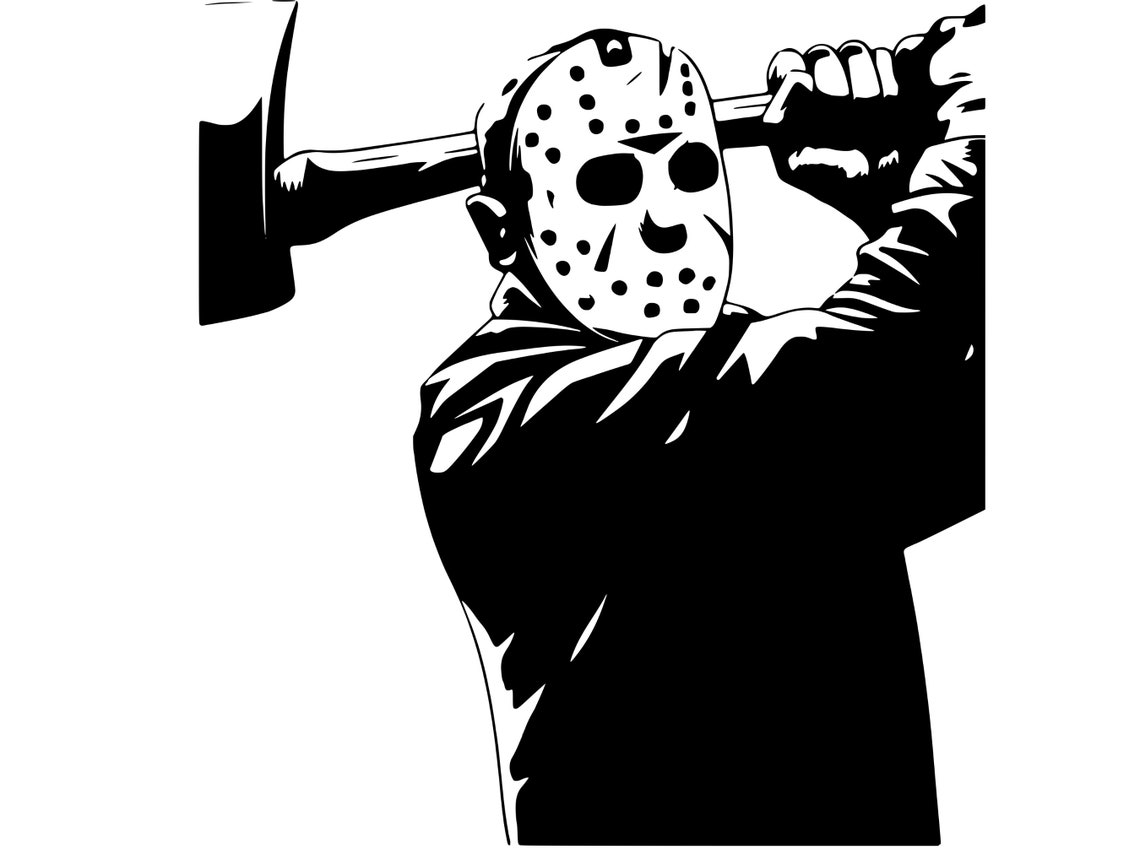 Friday the 13th Jason Vorhees SVG Digital File Only SVG png | Etsy