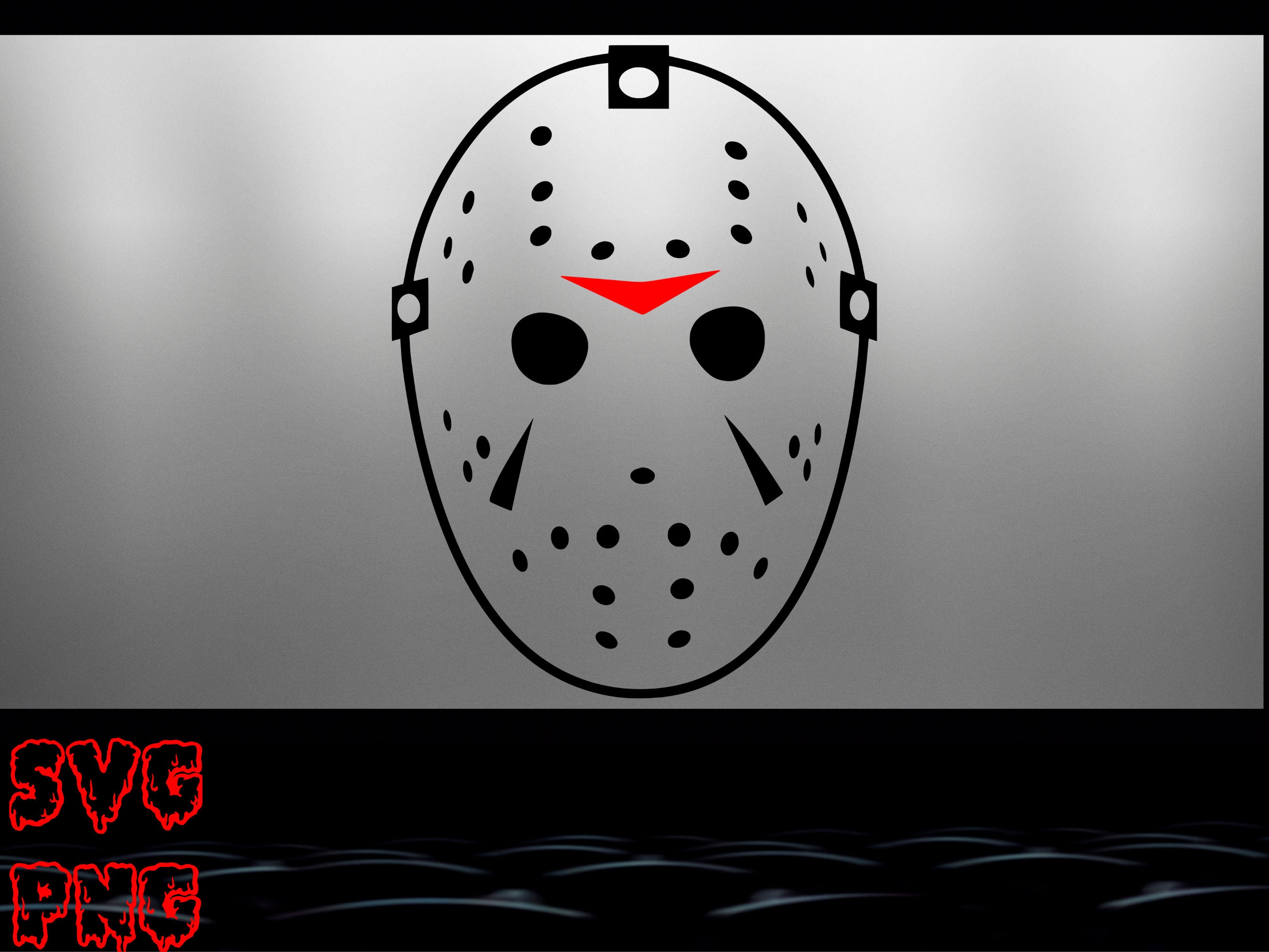 Friday the 13th Jason Vorhees Mask SVG Digital File Only SVG | Etsy