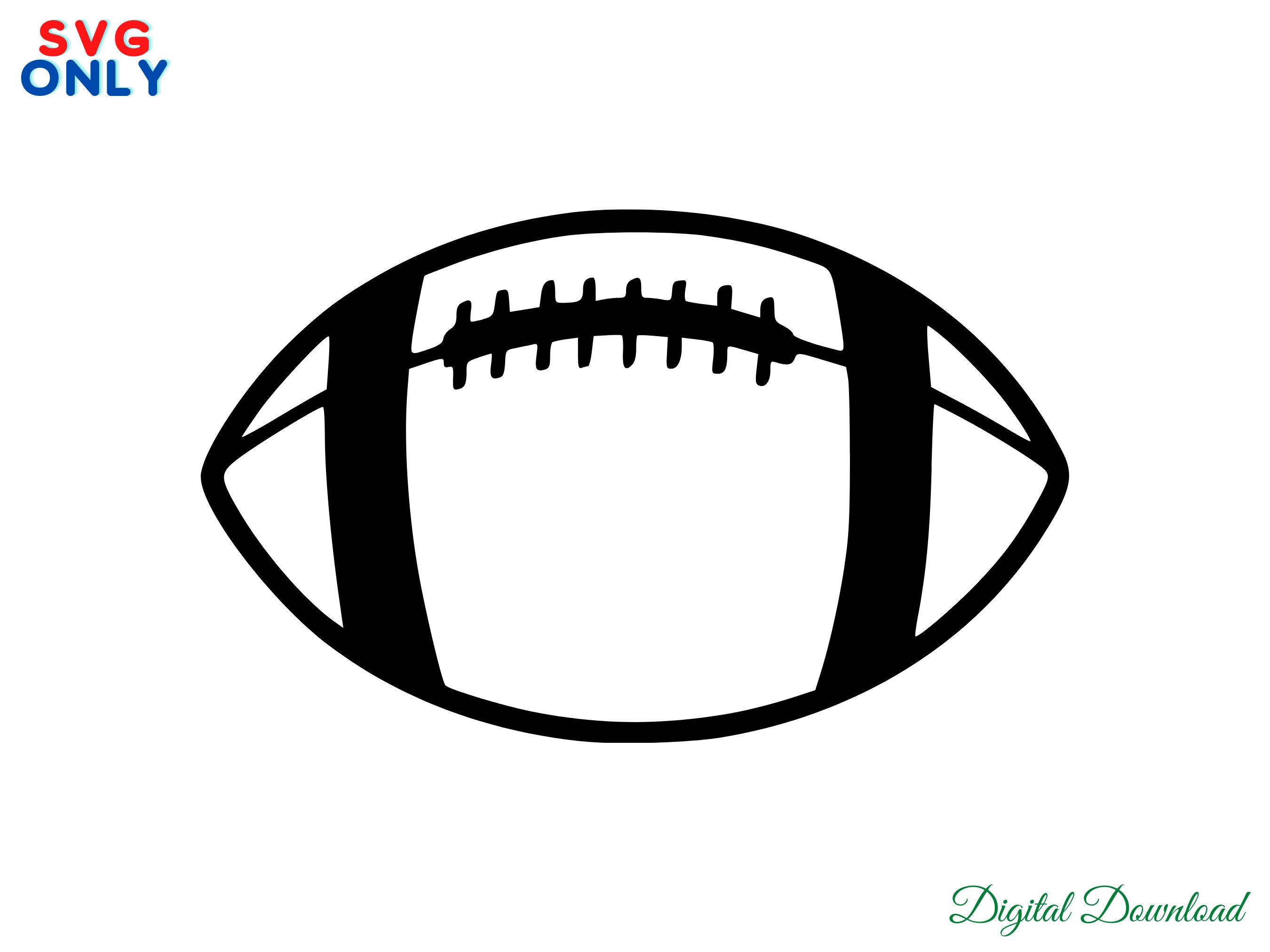 Football Template SVG