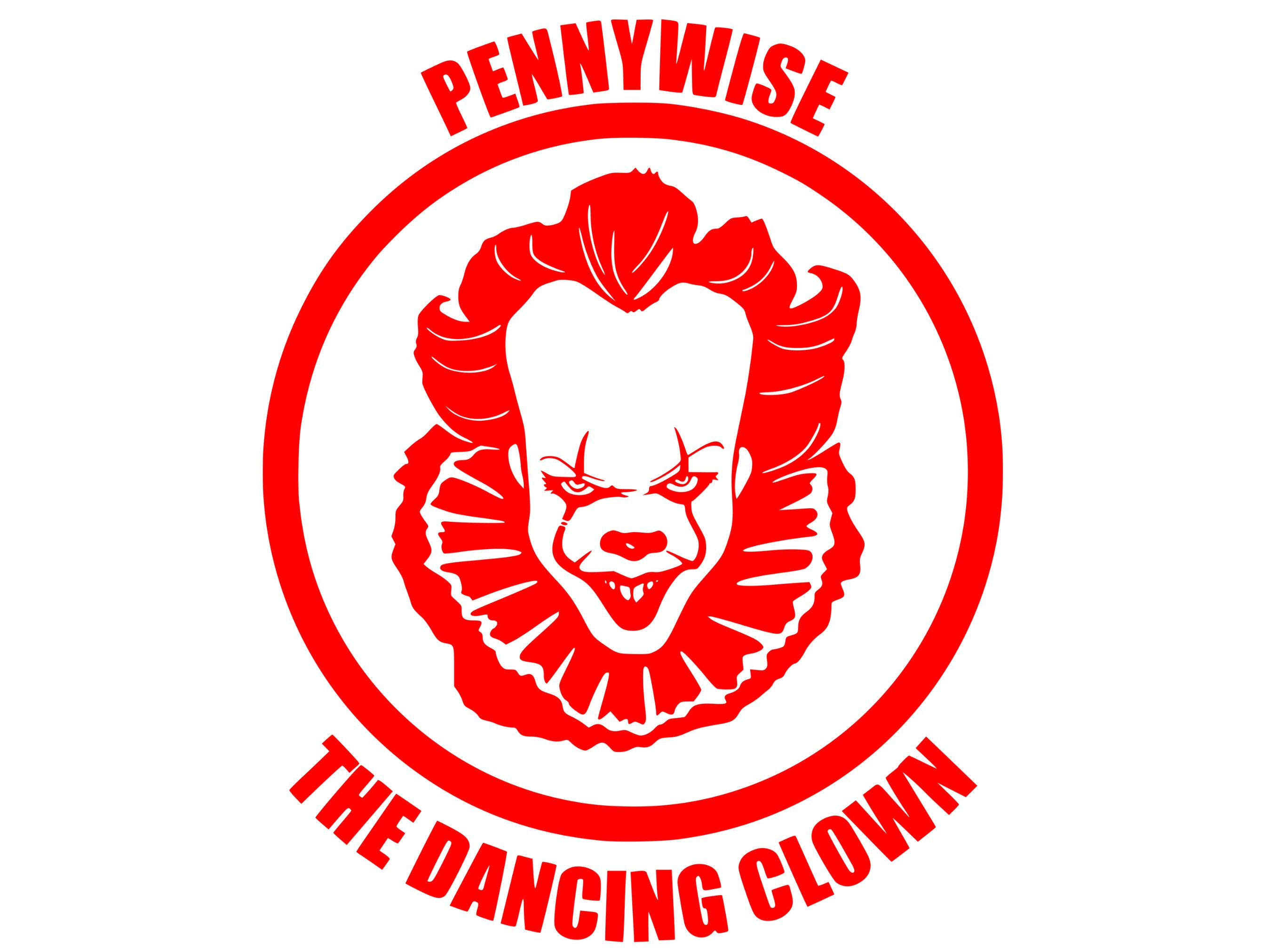 Pennywise Clown SVG