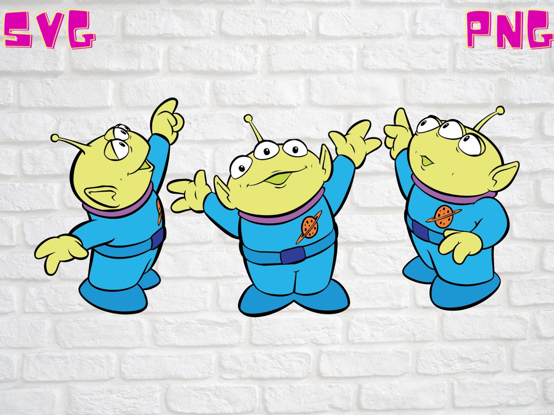 Aliens Toy Story Aliens SVG Digital File Only SVG png Cricut Etsy