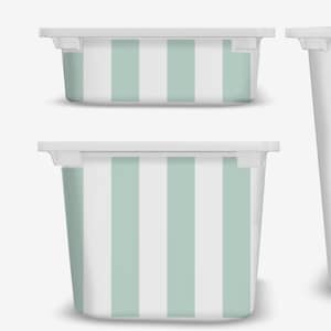 Strisce verticali IKEA trofast decalcomanie strisce spesse Ikea hack adesivi Ikea adesivi per contenitori per sala giochi Ikea strisce trofast decalcomania trofast
