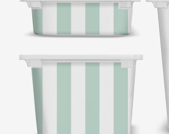 Vertikale Streifen Streifen IKEA trofast Abziehbilder dicke Streifen ikea Hacken Aufkleber Ikea Spielzimmer Aufbewahrung Aufkleber trofast Streifen