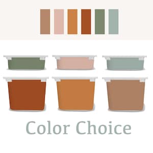 Boho Storage Sticker For Ikea Trofast Boho Decals For Storage Inserts Ikea Trofast Earth tones Decal Ikea Diy Removable trofast Sticker
