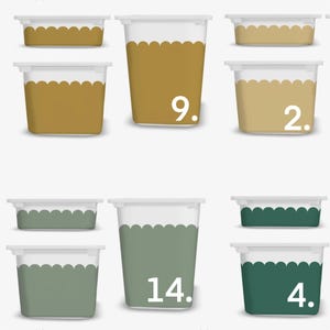 Sint-jakobsschelp TROFAST-sticker IKEA TROFAST Vinyl Wraps ikea Trofast-sticker Trofast speelkamerstickers Speelkamerdecoratie Ikea hack opslagsticker