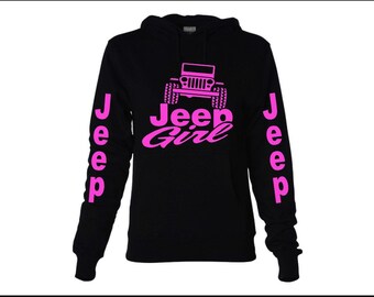 embroidered jeep sweatshirt