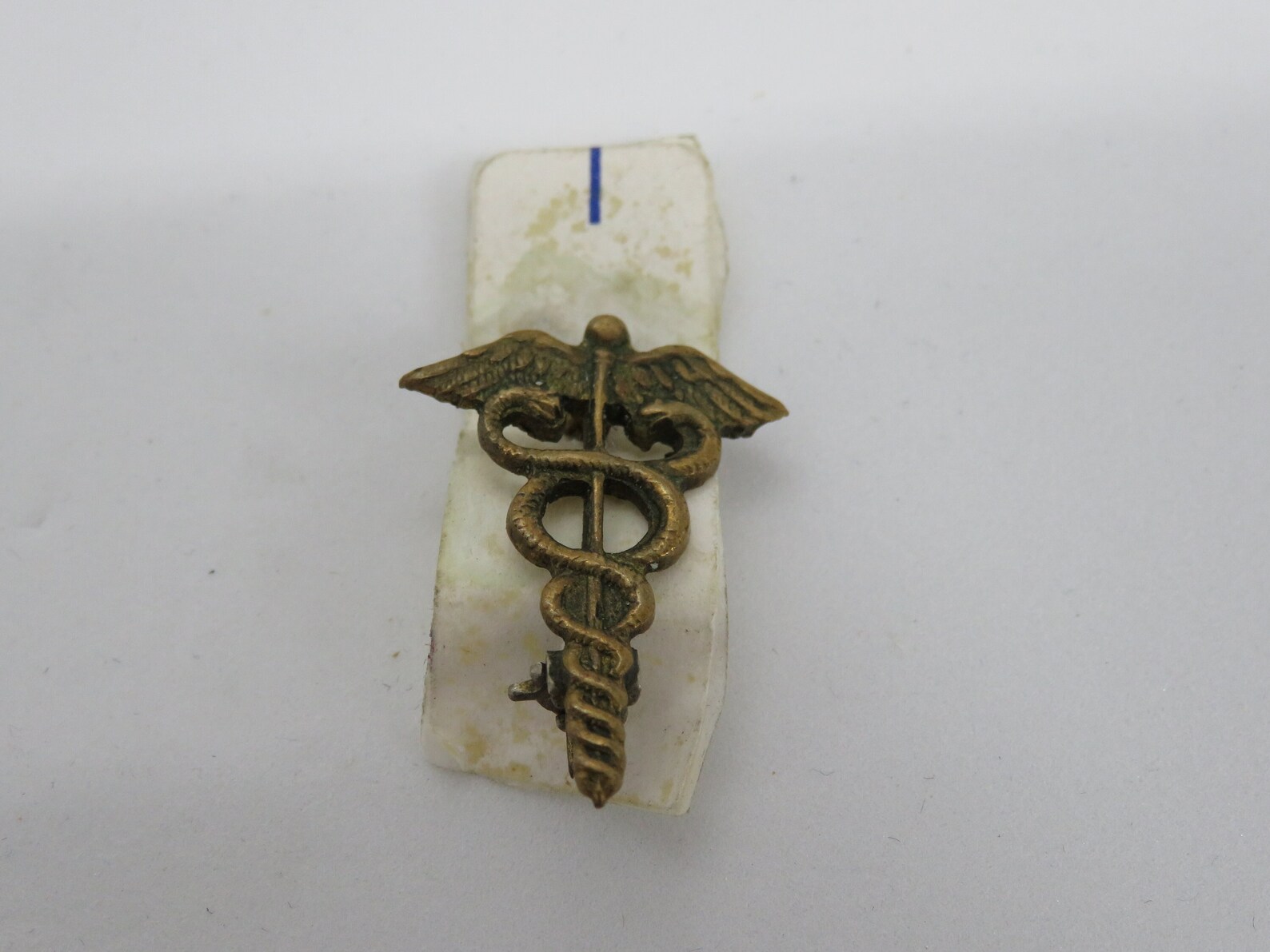 Vintage Caduceus pin for health care workers Etsy