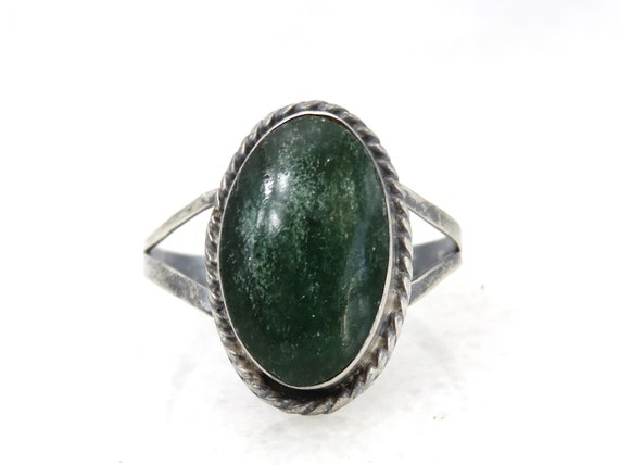 Vintage Sterling silver agate Taxco ring - image 2