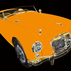Car-toons #542 1956 MGA