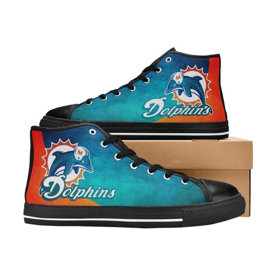 custom miami dolphins shoes