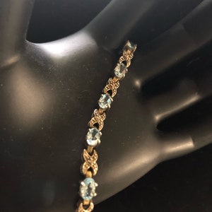 Blue Stone Sterling Silver Bracelet