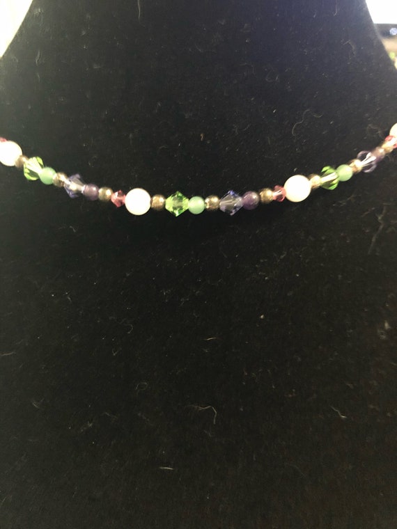 Sterling Silver Amethyst, Fluorite, Rose Quartz an