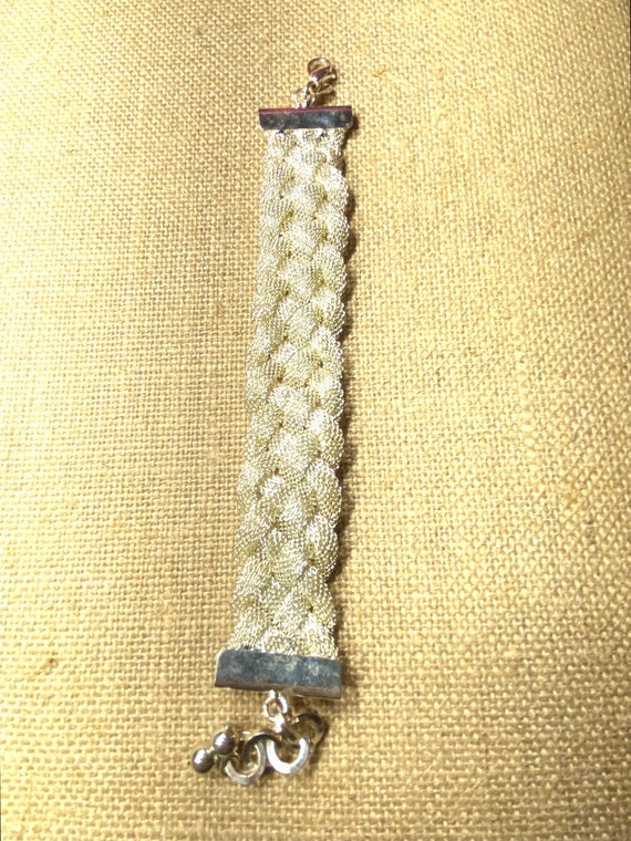 Sterling Silver Weaved Bracelet