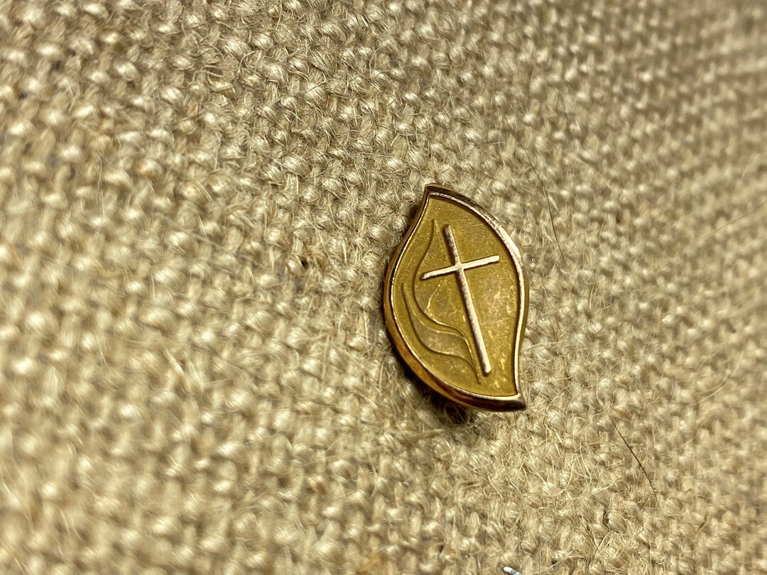 10K Gold Cross Pin/pendant Etsy