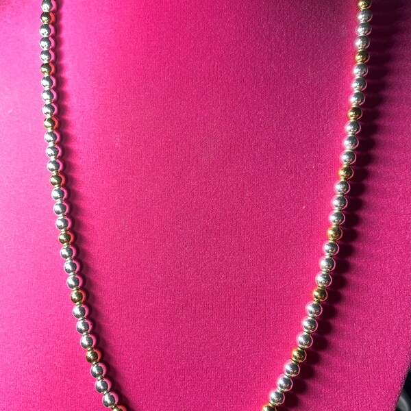 Natural Tone 2-Tiered Necklace main image 1