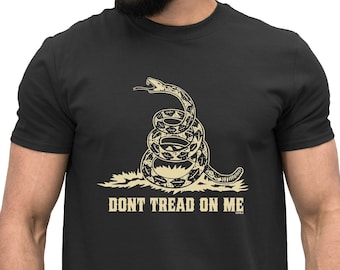Don’t Tread On Me T Shirt Pro 2ème amendement USA Patriot