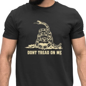 Don&#39;t Tread On Me T Shirt Pro 2nd Amendment USA Patriot