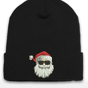 Bestickte Weihnachtsmütze in Santa Shades