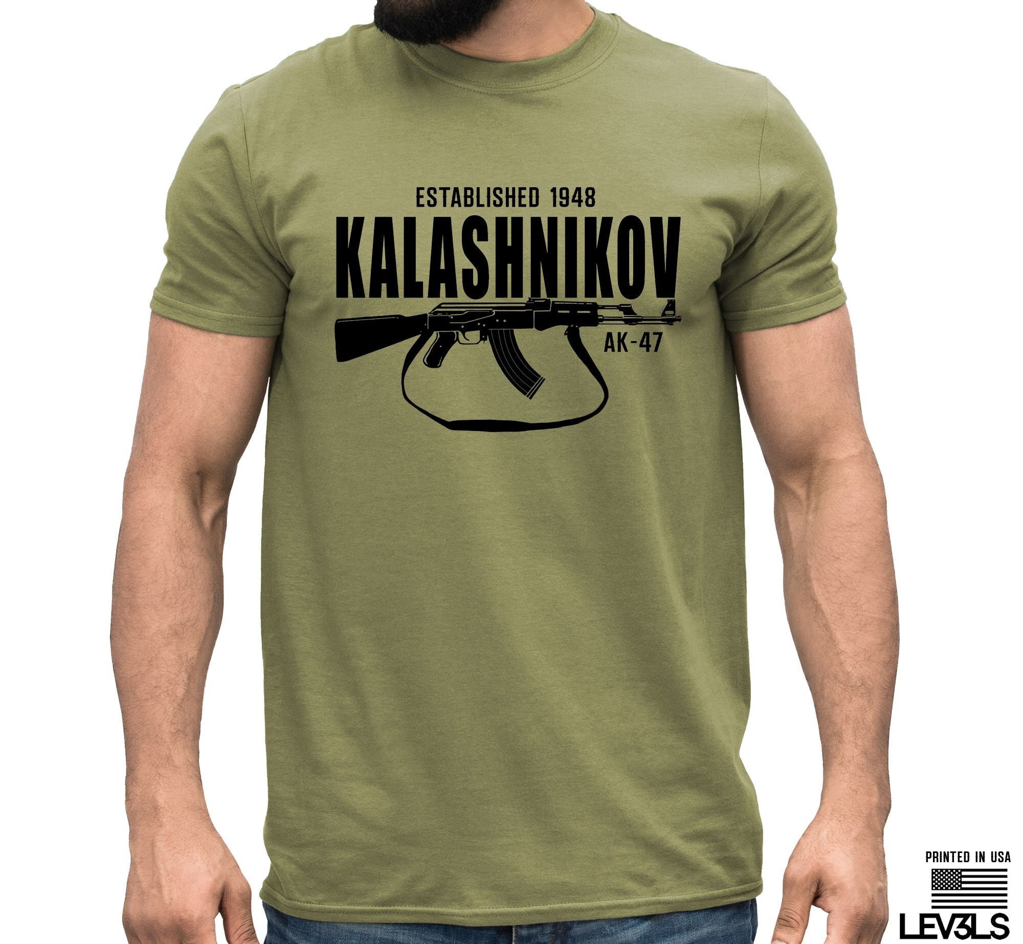 Ak-47 Kalashnikov T-Shirt Ak-47 Kalashnikov T-Shirt