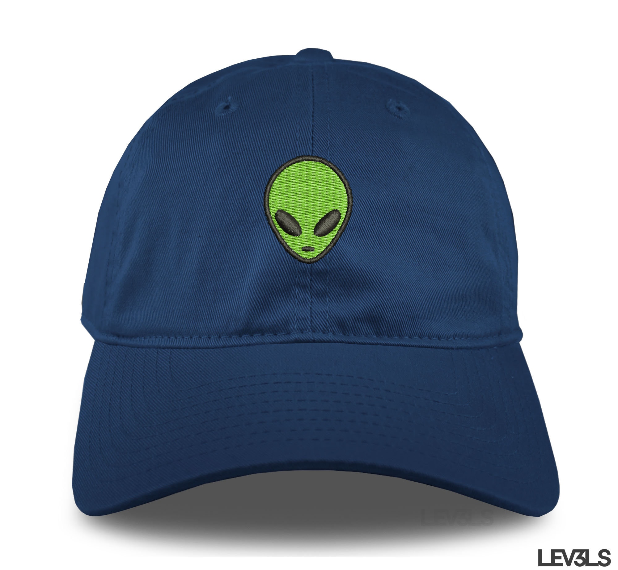 Alien Dad Hat Embroidered Baseball Unisex Cap Alien Head Area 51