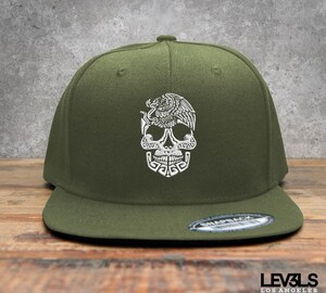 Casquette Baseball Unisexe Vintage - 100% Coton, Réglable, Motif Skull Santa Muerte