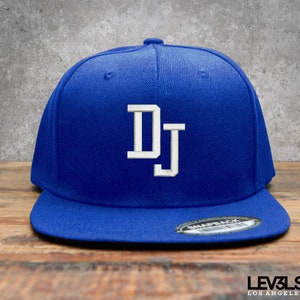 DJ  Embroidered Snapback Cap | Dee Jay Cap | Selecta | Disc Jockey