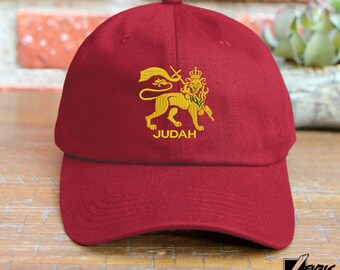 Lion Of Judah Adjustable Baseball Cap – Unisex Classic Dad Hat, Navy, One Size Fits Most - View #3