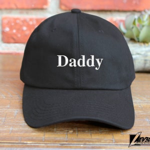 Daddy Embroidered Baseball Cap |  Low Profile Dad Hat | Papi
