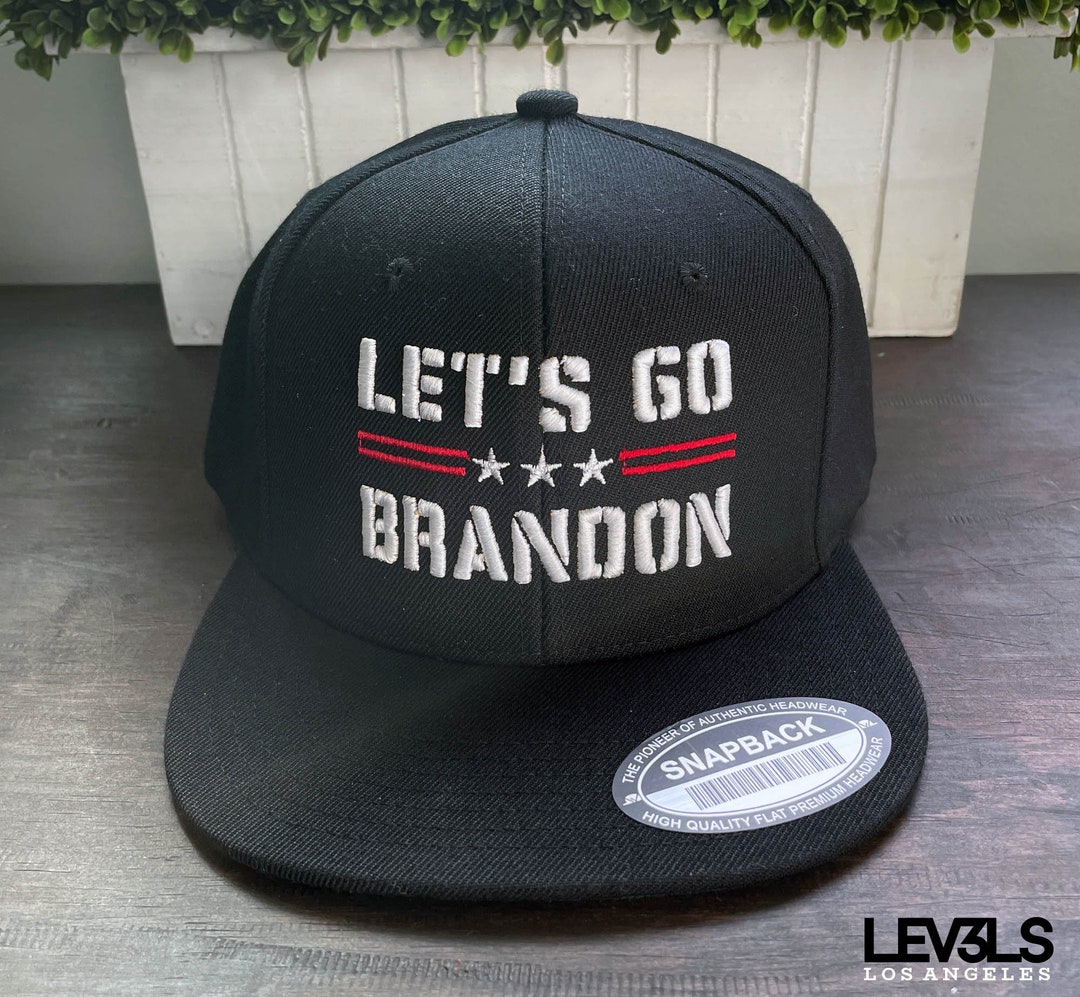 Let's Go Brandon Embroidered Snapback Cap | USA | America | FU46 ...