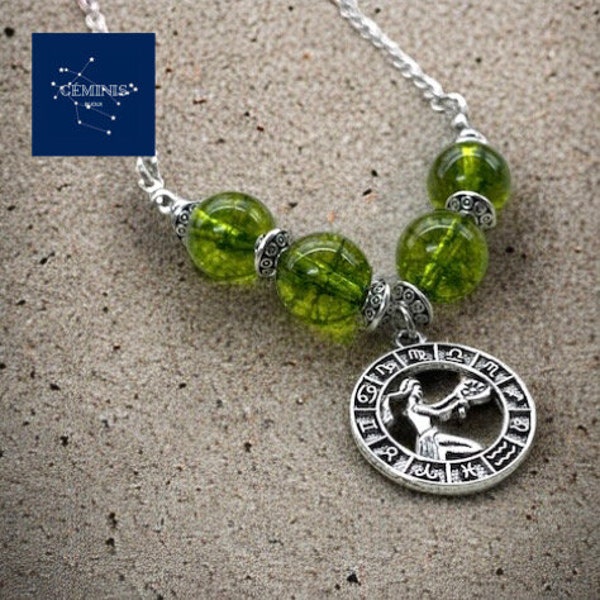 Olivine necklace for Virgo