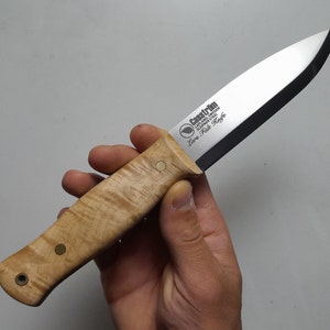 Custom Casström Lars Falt Knife, Camping Knife, Outdoor Knife, Full Tang Knife, Scandi Grind, Survival Knife, Hunting Knife, Handmade Knife