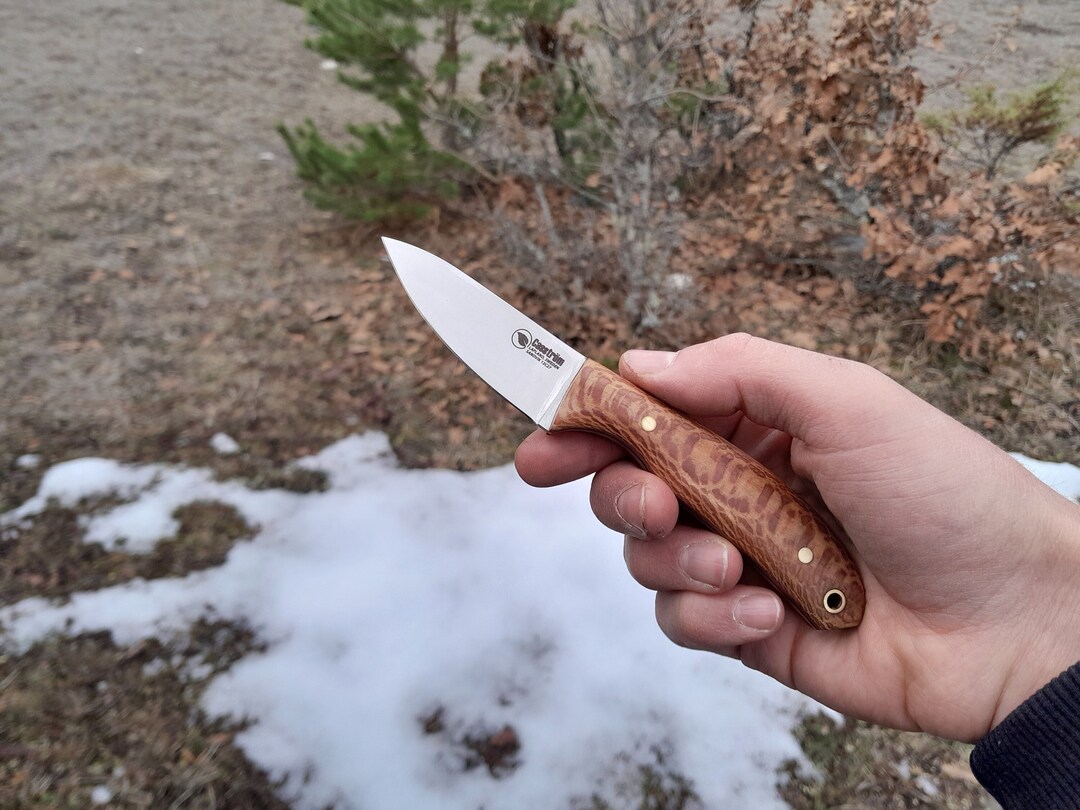 Custom Casström Safari Mini Hunter, Skinning Knife, EDC Knife, Outdoor