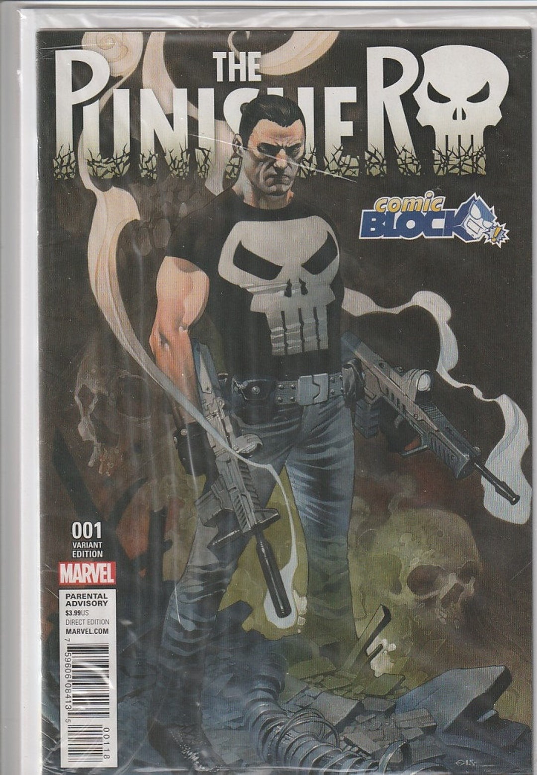 The Punisher 1 Comic Book SEALED Etsy