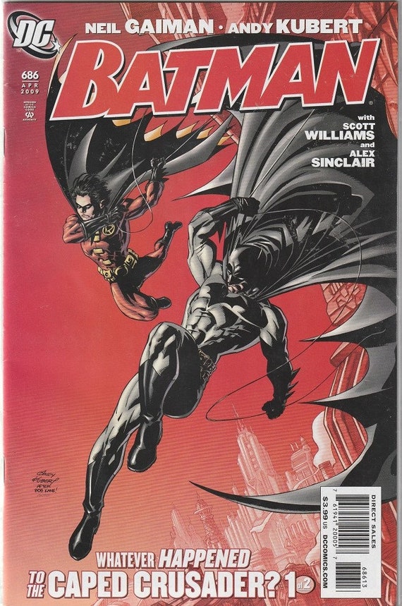 RARE Batman 686 Comic Book 3rd Print by Andy Kubert - Etsy