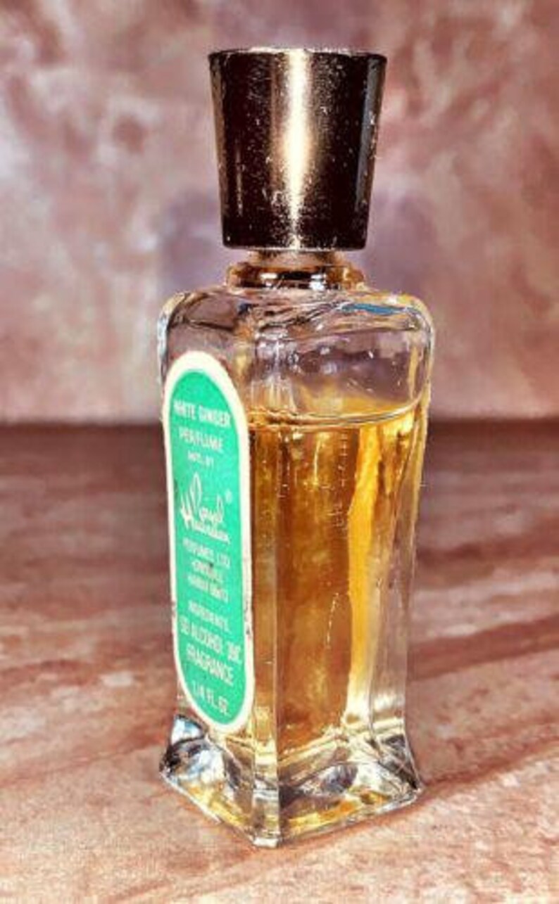 RARE Vintage Royal Hawaiian WHITE GINGER Perfume 14oz Mini Pure Parfum