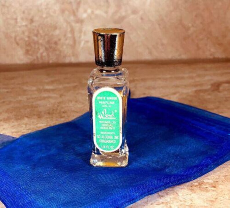 RARE Vintage Royal Hawaiian WHITE GINGER Perfume 14oz Mini Pure Parfum