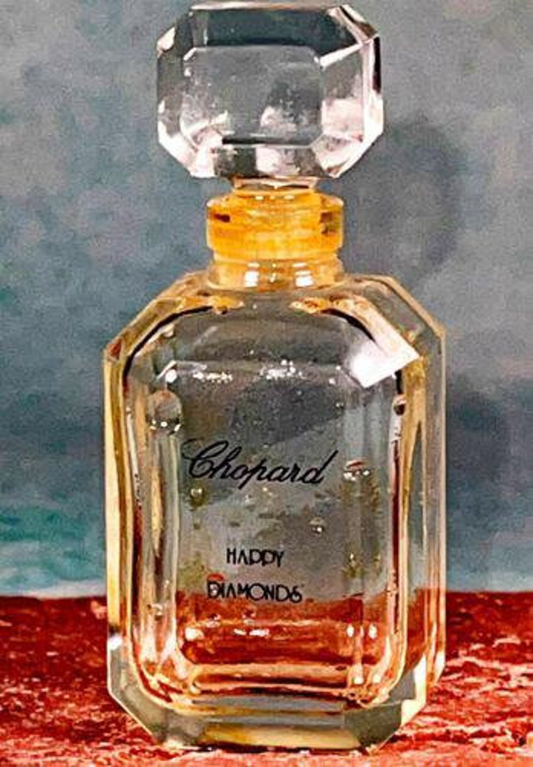 Chopard HAPPY DIAMONDS Perfume EMPTY Crystal Bottle 30ml Pure - Etsy