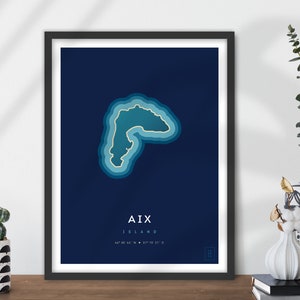 Affiche de l'île d'Aix