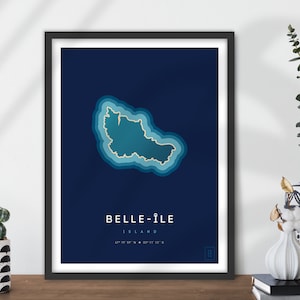 Affiche de Belle-Île-en-Mer