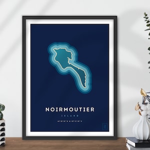 Affiche de l'île de Noirmoutier